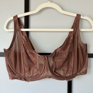 Change Lingerie The Rose  Full Shaper Bra In Chocolate Mousse